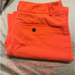 By & by dress pants , size 9 inseam measures 35 nice fabric wide leg bottoms